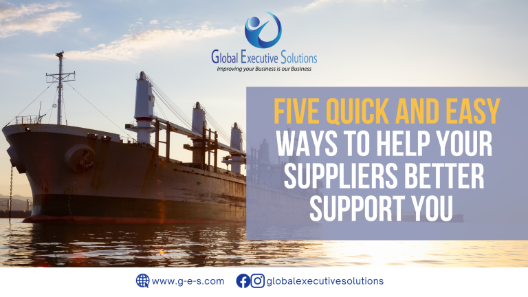 5 Quick and Easy Ways to Help Your Suppliers Better Support You