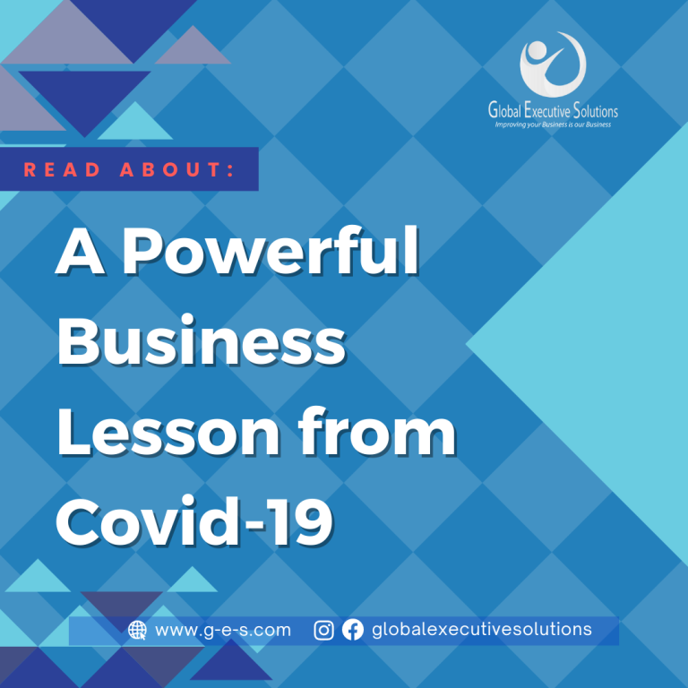 A Powerful Business Lesson from Covid-19