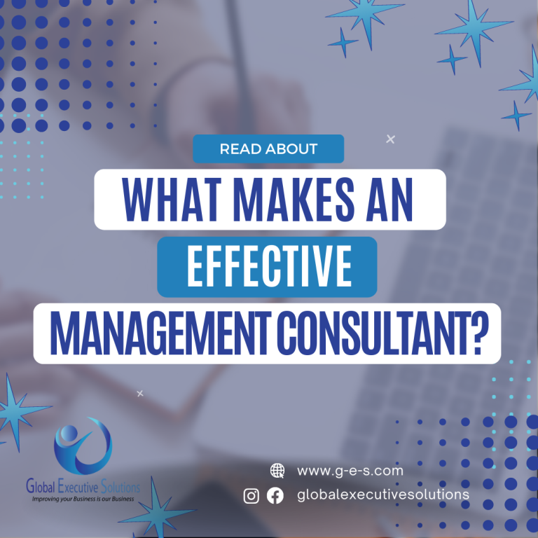 What Makes an Effective Management Consultant?