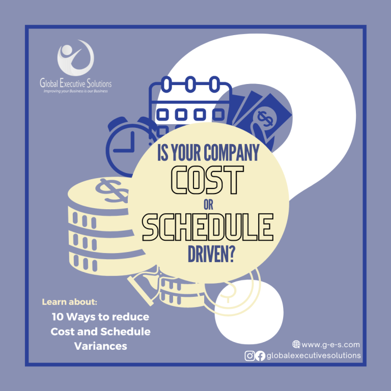 Are you Cost or Schedule Driven Company?