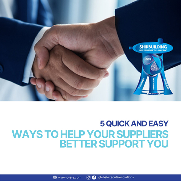 Read more about the article 5 Quick and Easy Ways to Help Your Suppliers Better Support You